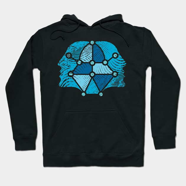 Artificial Intelligence Symbol Hoodie by jazzworldquest